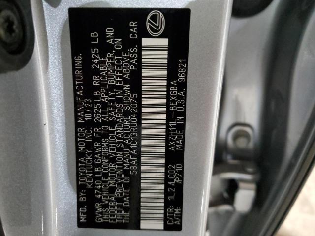 VIN 58AFA1C13RU042075 2024 LEXUS ES300 no.12