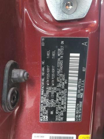 2016 TOYOTA SIENNA LE - 5TDKK3DCXGS707929