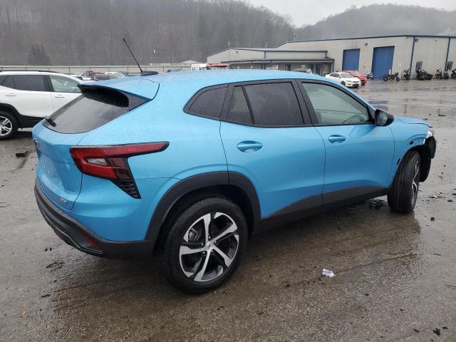 CHEVROLET TRAX 1RS 2025 blue  gas KL77LGEPXSC116194 photo #4