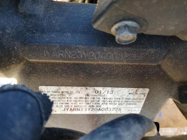 2013 YAMAHA YZFR1 C JYARN23Y2DA003225