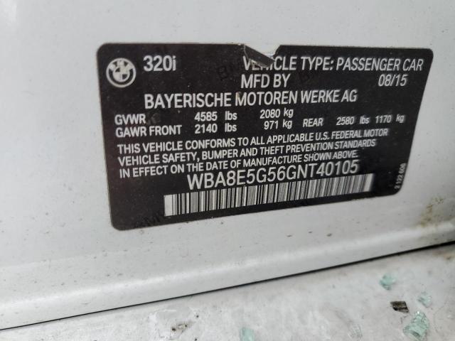 2016 BMW 320 XI - WBA8E5G56GNT40105