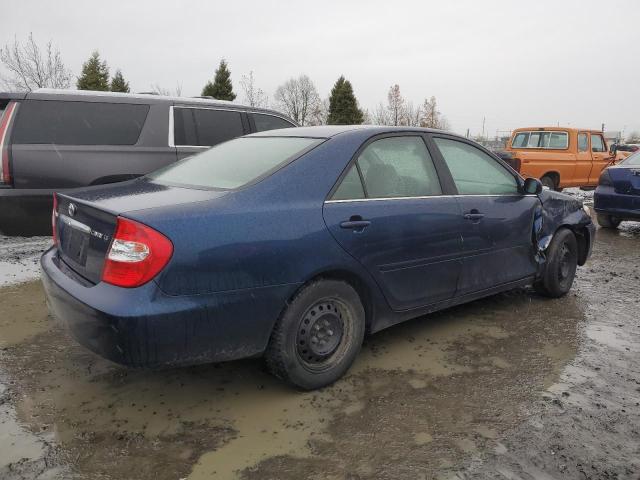 TOYOTA CAMRY LE 2002 blue  gas JTDBE32K020107952 photo #4