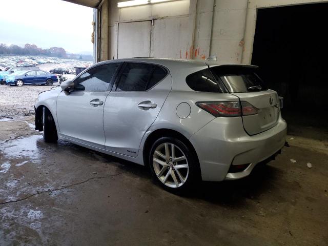 LEXUS CT 200 2014 silver  hybrid engine JTHKD5BH4E2193745 photo #3