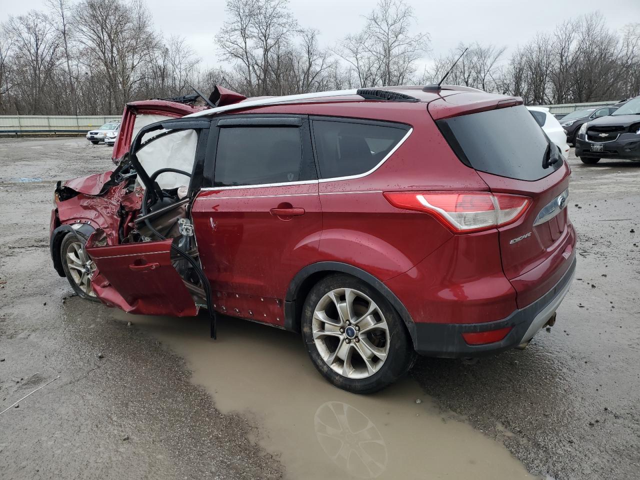 Lot #3028499965 2014 FORD ESCAPE TIT