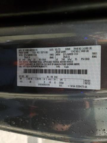 2023 FORD F150 SUPER - 1FTEX1EP6PFA80571