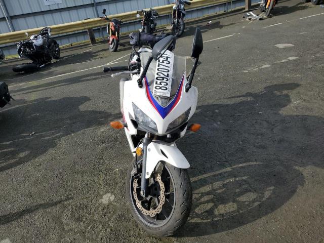 HONDA CBR500 R 2013 white racer gas MLHPC4412D5003519 photo #3