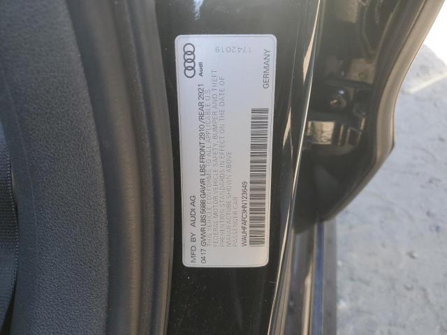 2017 AUDI S6 PRESTIG WAUHFAFC3HN123649