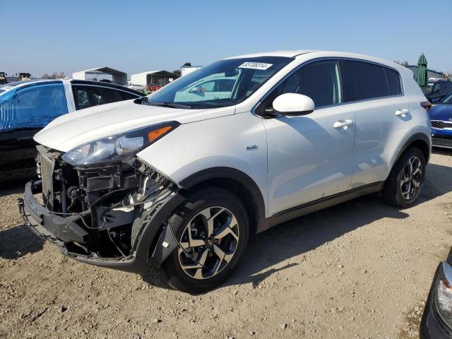 KIA SPORTAGE L 2022 white  gas KNDPMCACXN7000261 photo #1