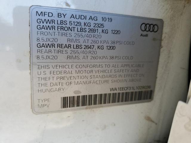 2020 AUDI Q3 PREMIUM - WA1EECF31L1028036