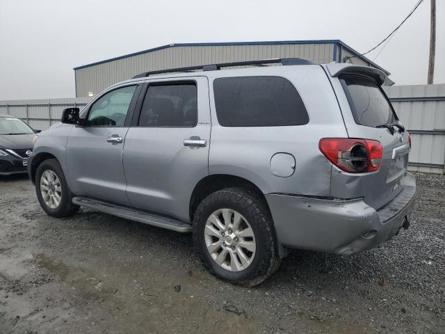 TOYOTA SEQUOIA PL 2011 silver 4dr spor gas 5TDDY5G10BS048927 photo #3