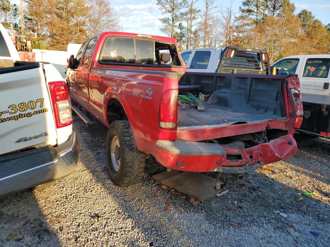 Lot #3030714097 2004 FORD F350 SRW S