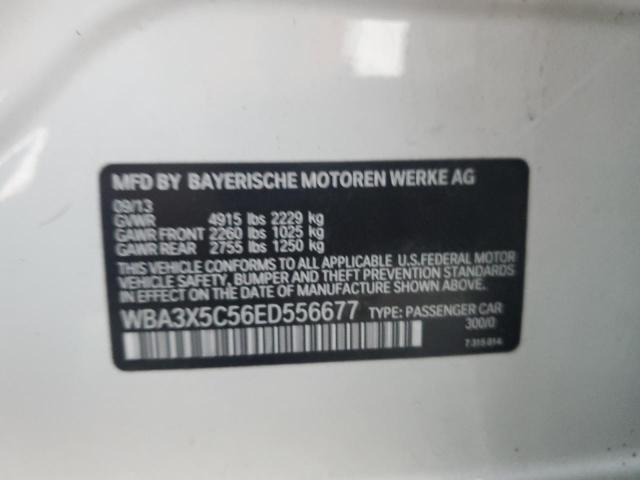 VIN WBA3X5C56ED556677 2014 BMW 3 SERIES no.12