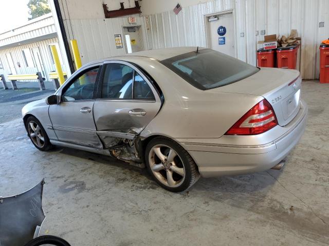 MERCEDES-BENZ C 230K SPO 2005 silver  gas WDBRF40J45F630290 photo #3