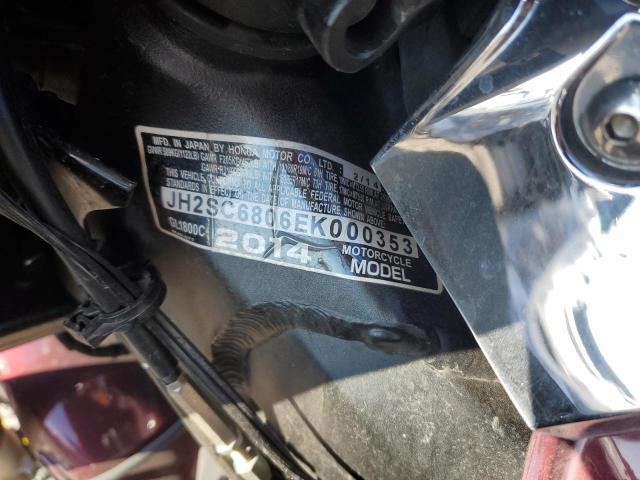 2014 HONDA GL1800 C JH2SC6806EK000353