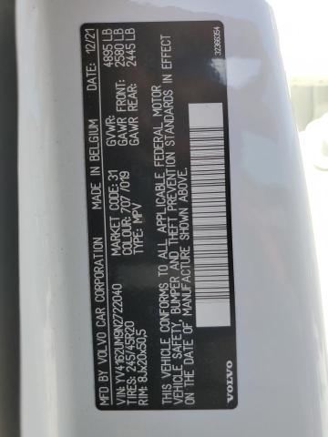 2022 VOLVO XC40 T5 R- - YV4162UM9N2722040