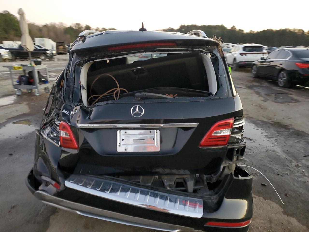 Lot #3033254810 2015 MERCEDES-BENZ ML 350