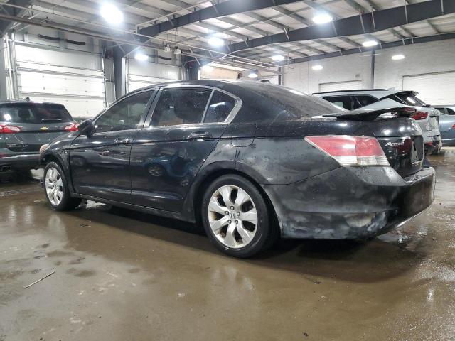 HONDA ACCORD EXL 2008 black sedan 4d gas JHMCP26848C019189 photo #3