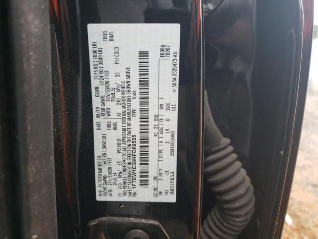 2019 FORD F150 SUPER - 1FTEW1E58KFD09505