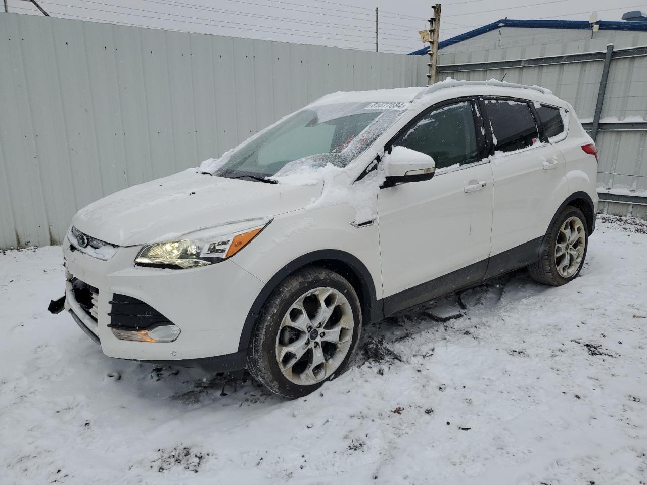 Lot #3033307825 2014 FORD ESCAPE TIT