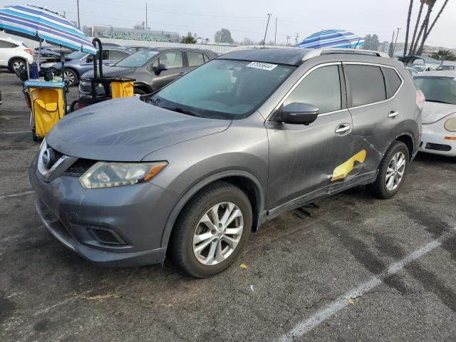 NISSAN ROGUE S 2014 gray 4dr spor gas 5N1AT2MT2EC798224 photo #1