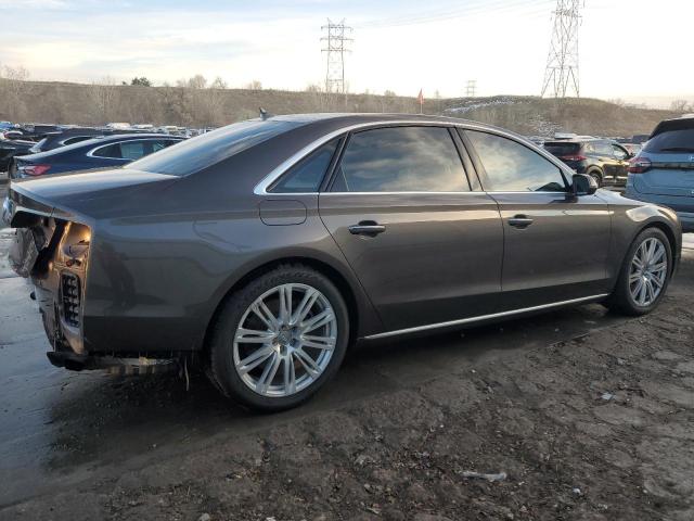 AUDI A8 L QUATT 2015 brown  gas WAU32AFD9FN032185 photo #4