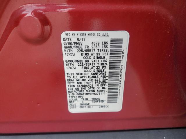 2017 NISSAN ROGUE S - JN8AT2MV8HW275111