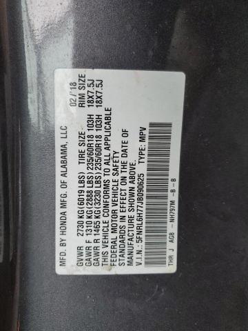 2018 HONDA ODYSSEY EX - 5FNRL6H77JB090625