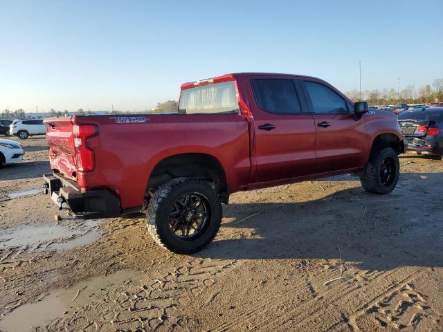 CHEVROLET SILVERADO 2021 burgundy  gas 3GCPYFEDXMG228563 photo #4