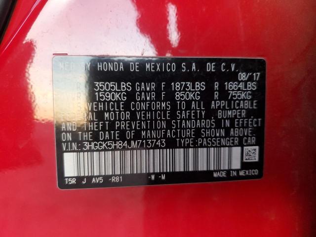 2018 HONDA FIT EX - 3HGGK5H84JM713743