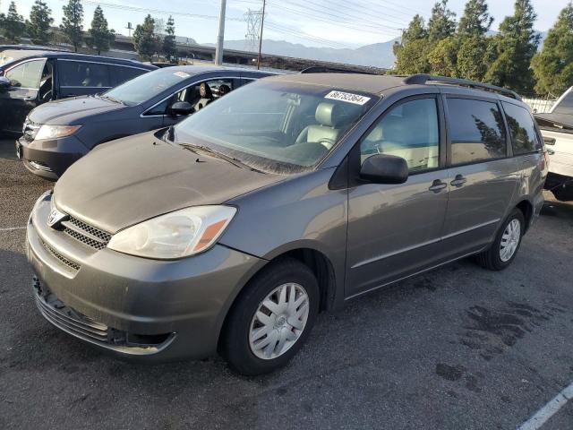 TOYOTA SIENNA CE 2004 gray sports v gas 5TDZA23C94S008963 photo #1