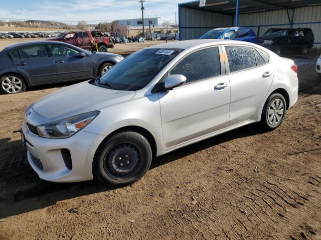 KIA RIO LX 2020 silver  gas 3KPA24AD7LE328437 photo #1