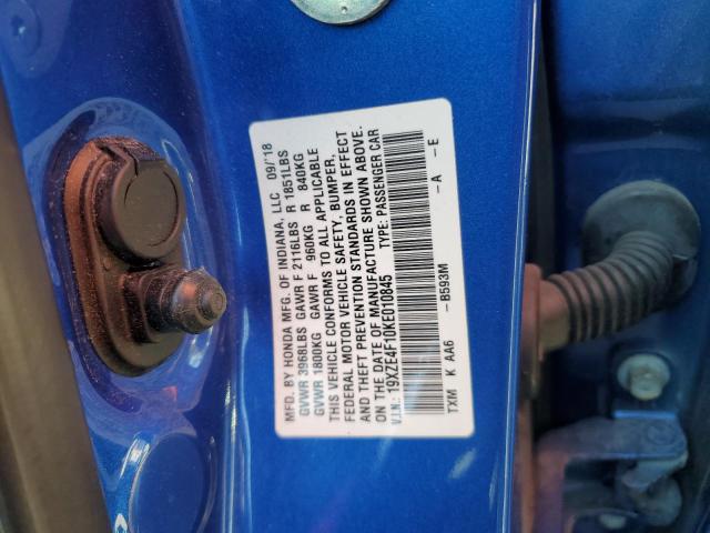 2019 HONDA INSIGHT LX 19XZE4F10KE010845