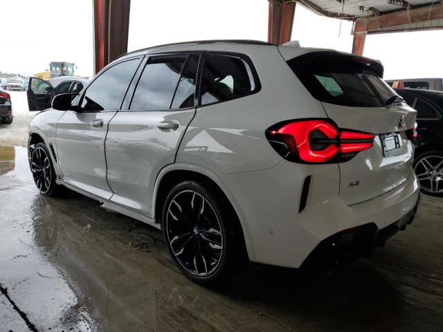 BMW X3 M40I 2022 white  gas 5UX83DP01N9K83999 photo #3