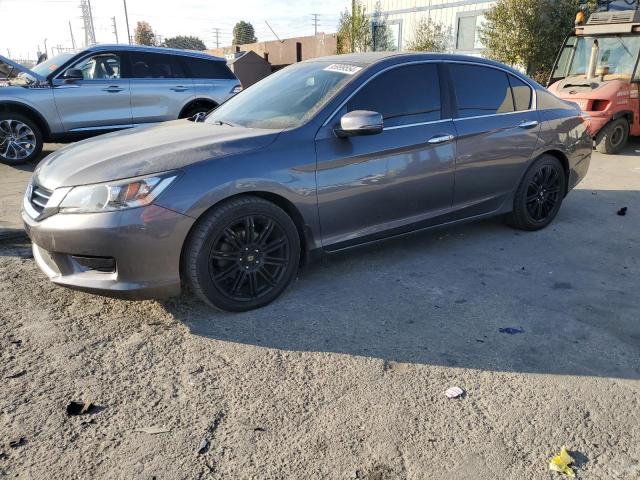 HONDA ACCORD EXL 2014 charcoal  gas 1HGCR3F87EA000338 photo #1