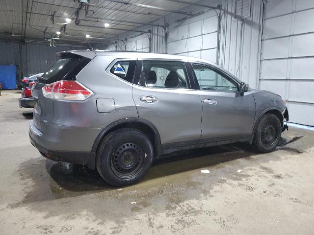 NISSAN ROGUE S 2015 gray 4dr spor gas KNMAT2MV8FP539205 photo #4