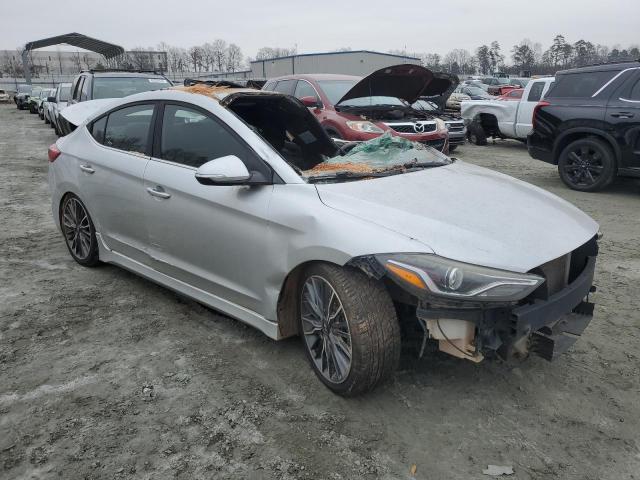 Vin: kmhd04lbxju505989, lot: 77474684, hyundai elantra sport 20184