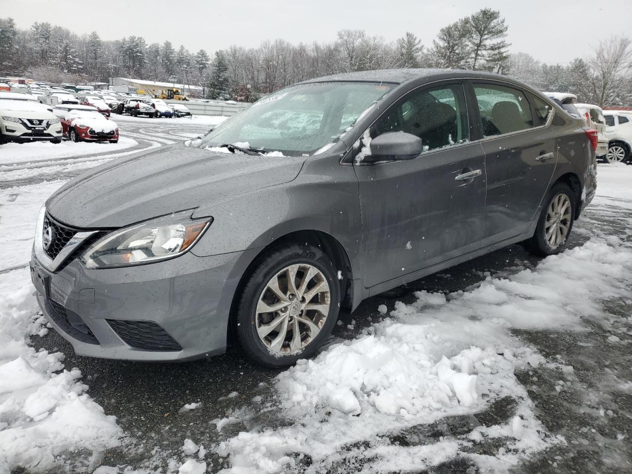 Lot #3030550480 2019 NISSAN SENTRA S