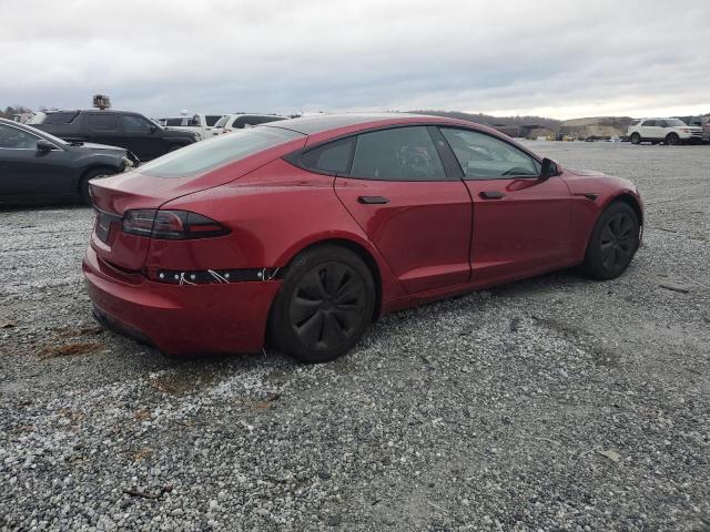 TESLA MODEL S 2024 red  electric 5YJSA1E52RF540934 photo #4