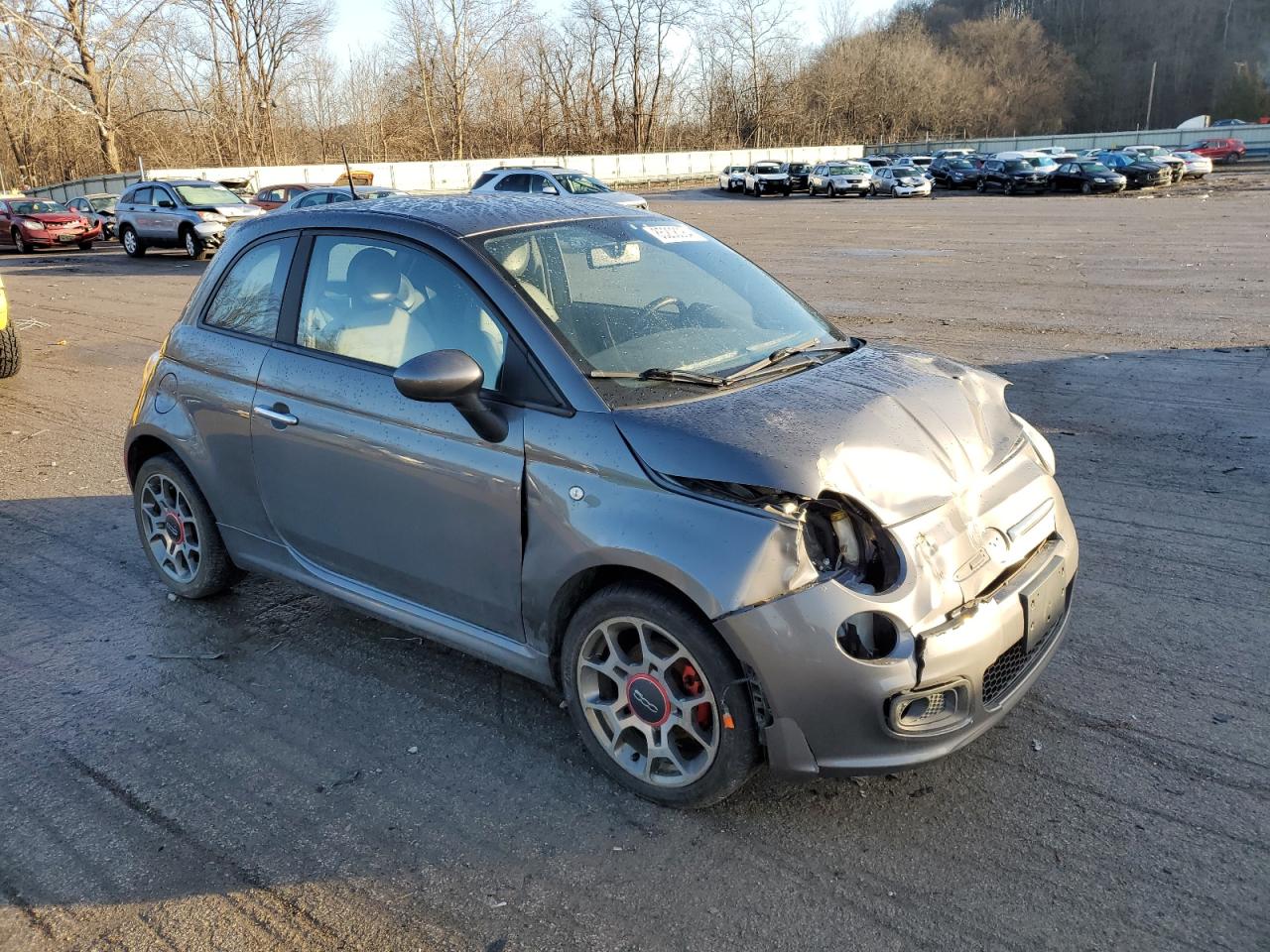 Lot #3028499974 2012 FIAT 500 SPORT