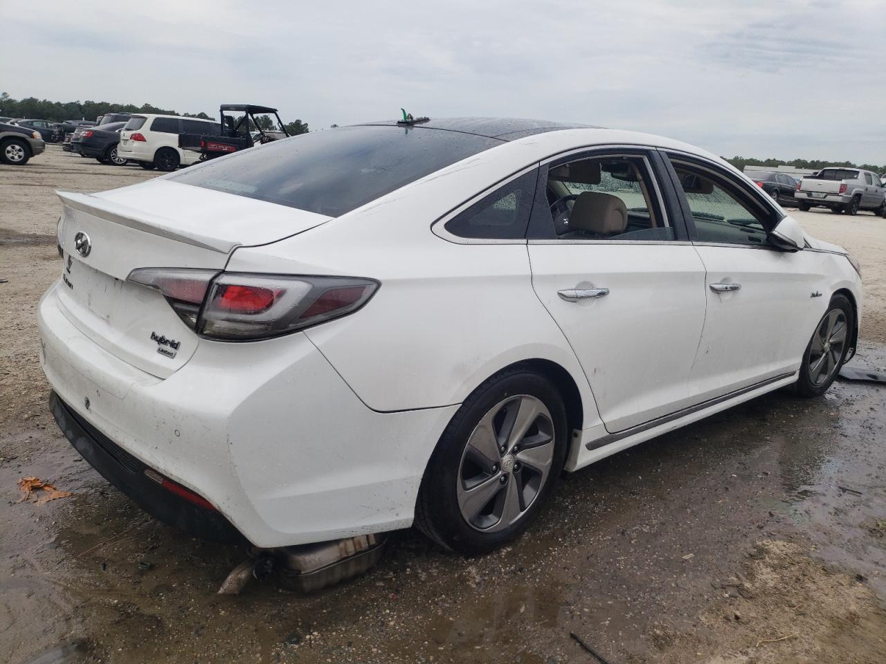 Lot #3038103213 2017 HYUNDAI SONATA HYB