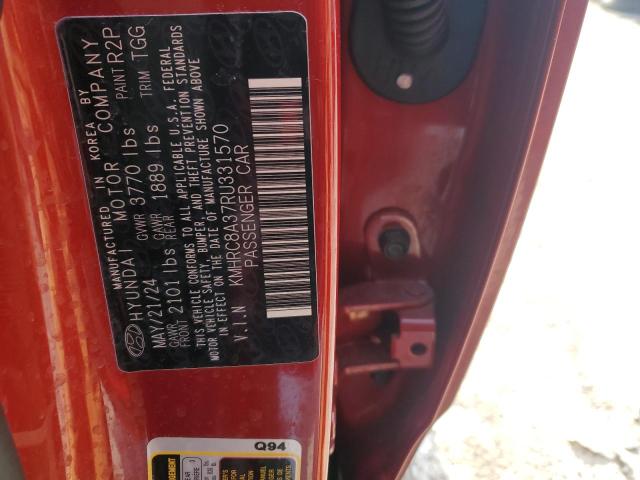 2024 HYUNDAI VENUE SEL - KMHRC8A37RU331570