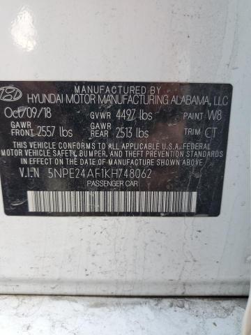 2019 HYUNDAI SONATA SE - 5NPE24AF1KH748062