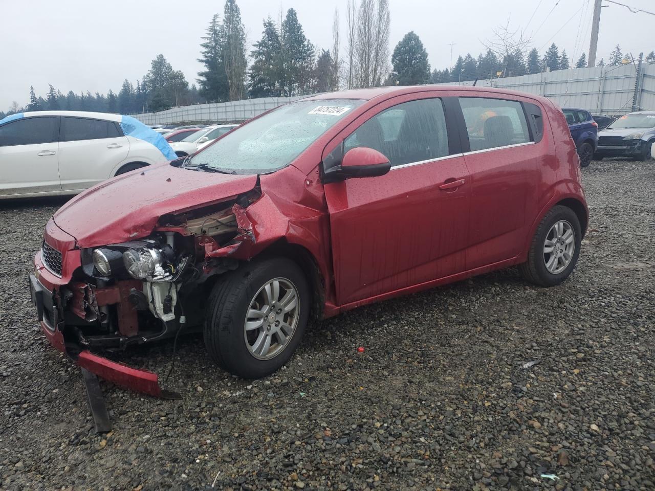 Lot #3033485120 2012 CHEVROLET SONIC LT