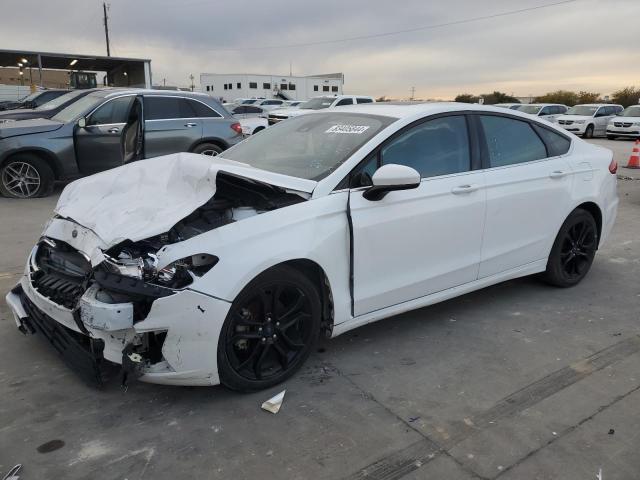 FORD FUSION SE 2019 white  gas 3FA6P0HD5KR204024 photo #1