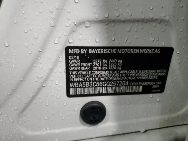 2016 BMW 535 XI - WBA5B3C56GG257204