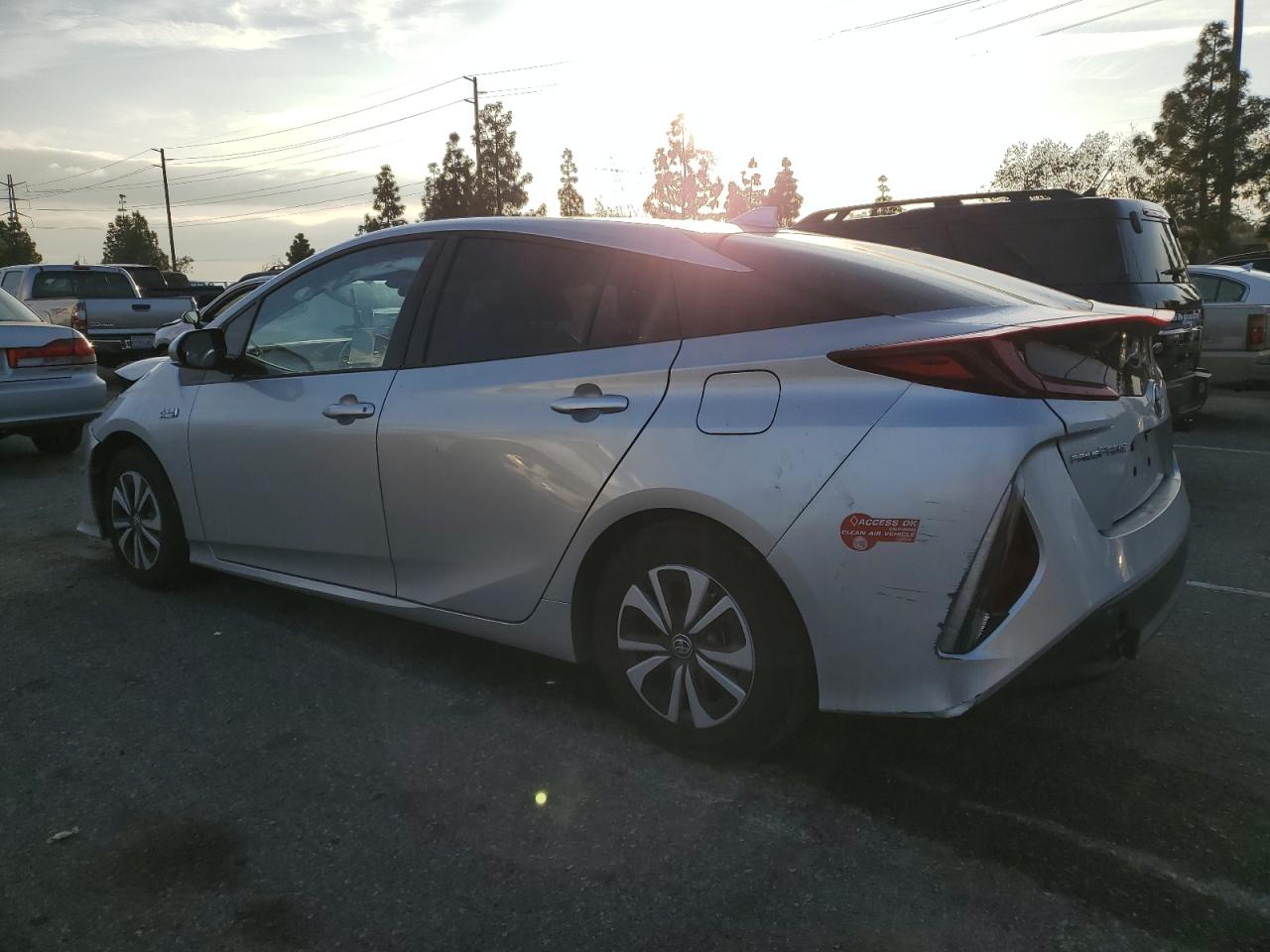 Lot #3050371897 2017 TOYOTA PRIUS PRIM