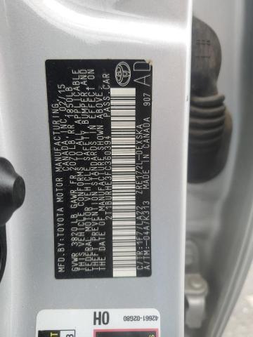 2015 TOYOTA COROLLA L - 2T1BURHE3FC360394