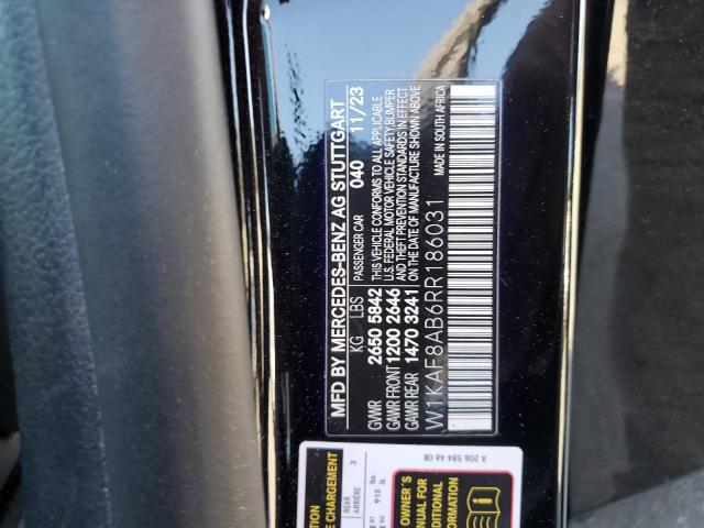 2024 MERCEDES-BENZ C 63 AMG S W1KAF8AB6RR186031