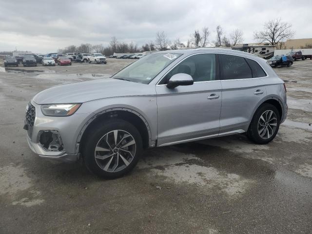 2022 Audi Q5 Premium Plus 45 silver null gas WA1EAAFY8N2075962 photo #1