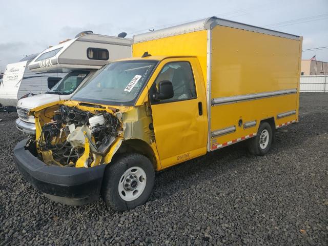 GMC SAVANA CUT 2021 yellow  gas 1GD07RFP5M1217155 photo #1